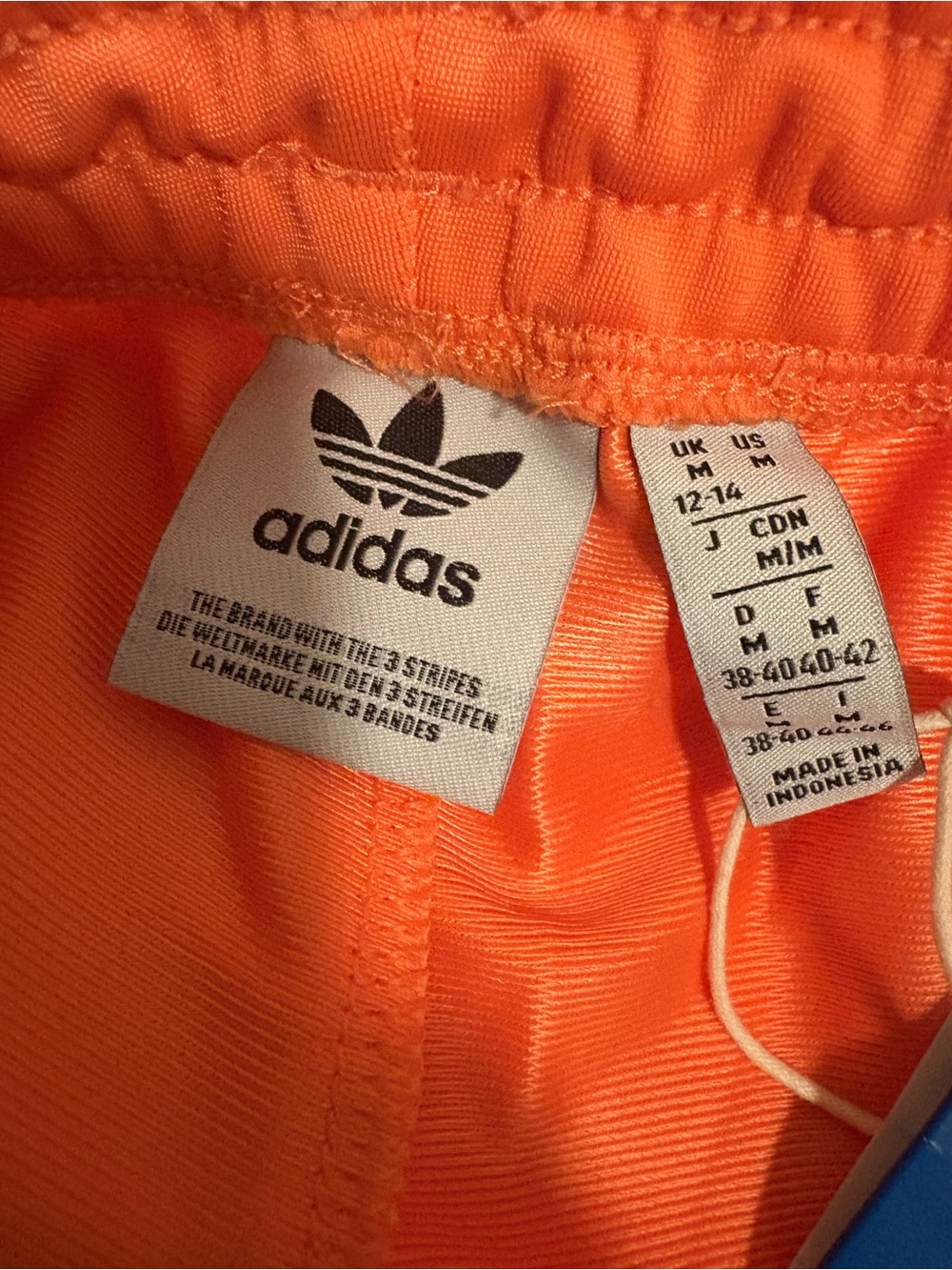 Adidas Originals Firebird Women Loose Pants Semi Coral Size M - New - Picture 16 of 16